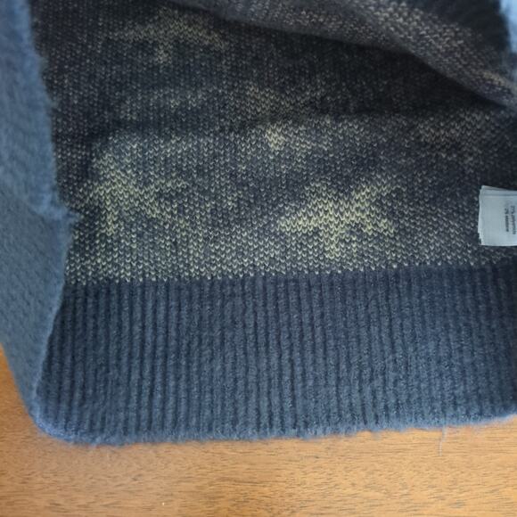 RYLEE + CREW STARS ASPEN LONG SLEEVE SWEATER kids size 8-9 color Indigo NEW NT - Picture 6 of 7